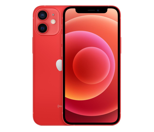 Apple iPhone 12 Mini 256GB (PRODUCT)Red 5G - 592142 - zdjęcie